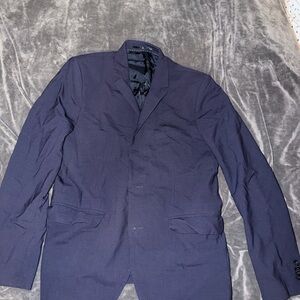 Men's H&M Navy Wool Blazer Size 44R